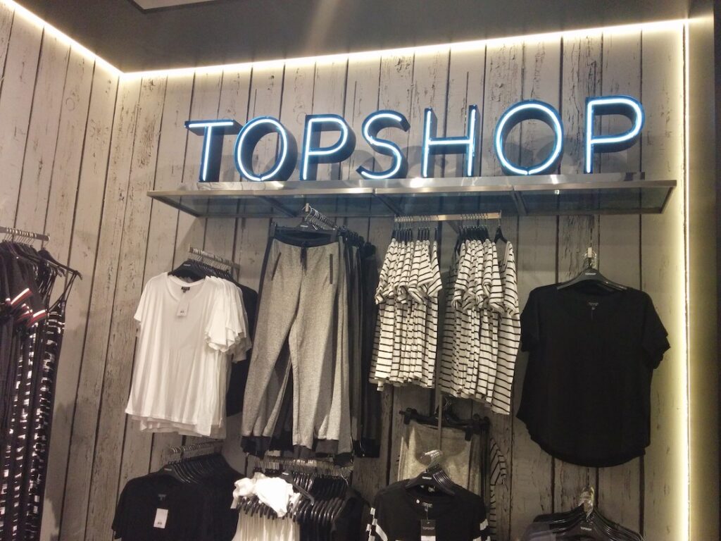 Topshop Vancouver UB Marketing